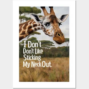 Stick my neck out? Posters and Art